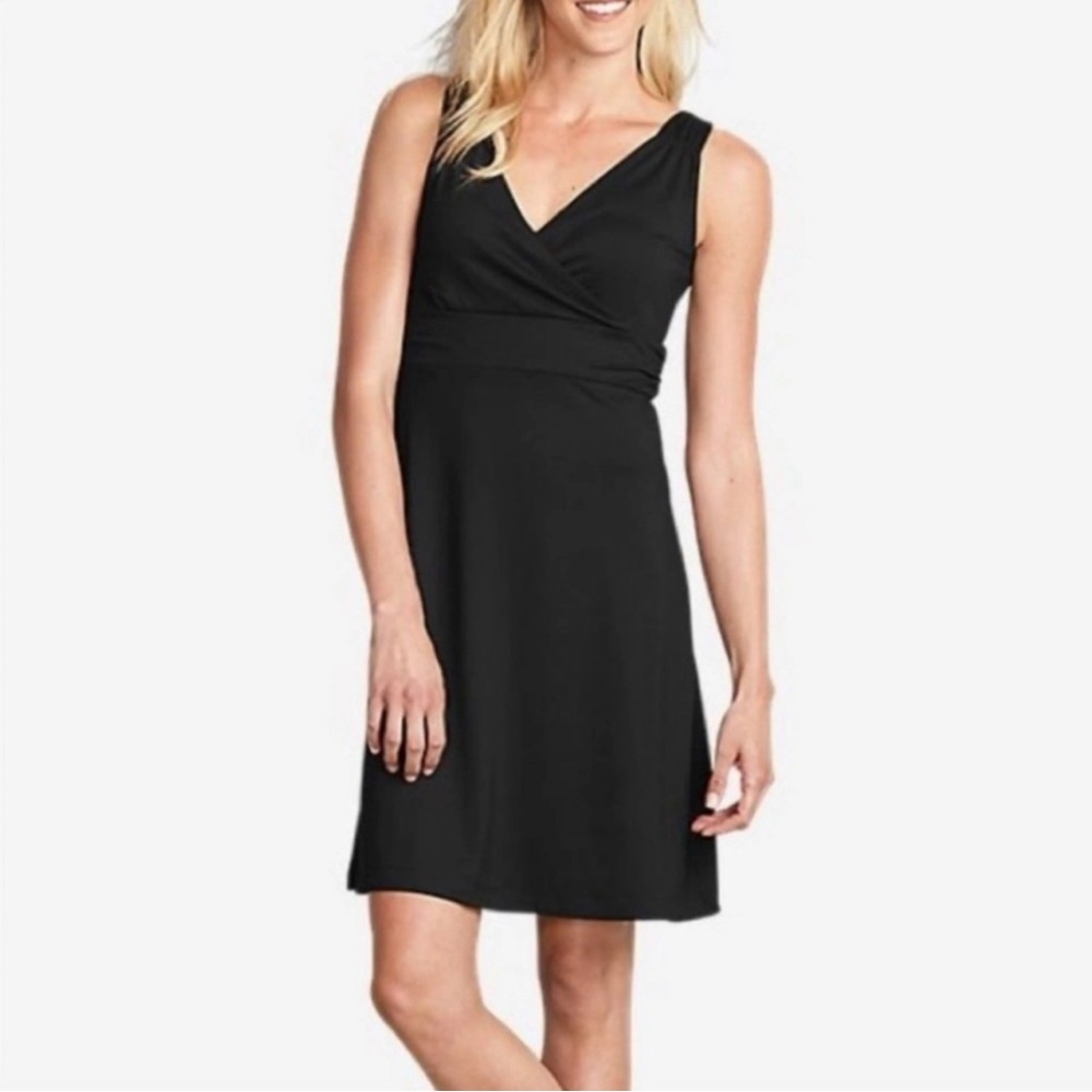 Eddie Bauer Black Sleeveless Dress